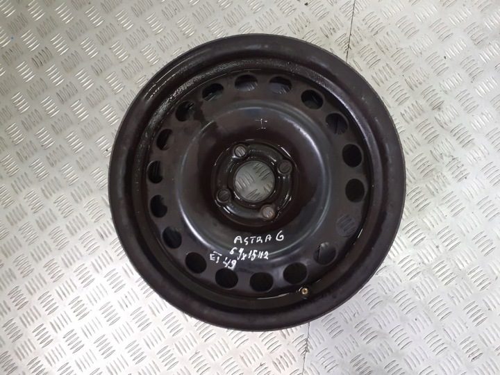 4× Штампованный диск Opel OE 6.0" x 15" 4x100, фото 6