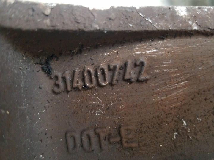 4× Литой диск Volvo OE 7.0" x 17" 5x108 ET 50, фото 13