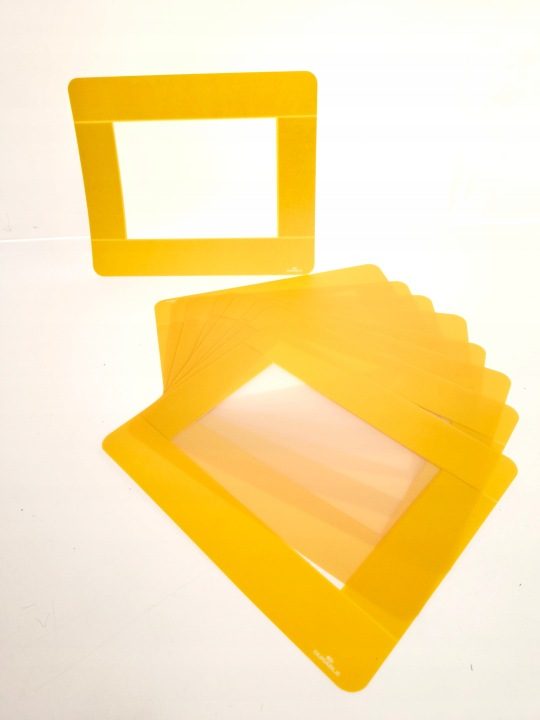 Okienko напольный DURABLE A5 żółte 10 штук, фото 4