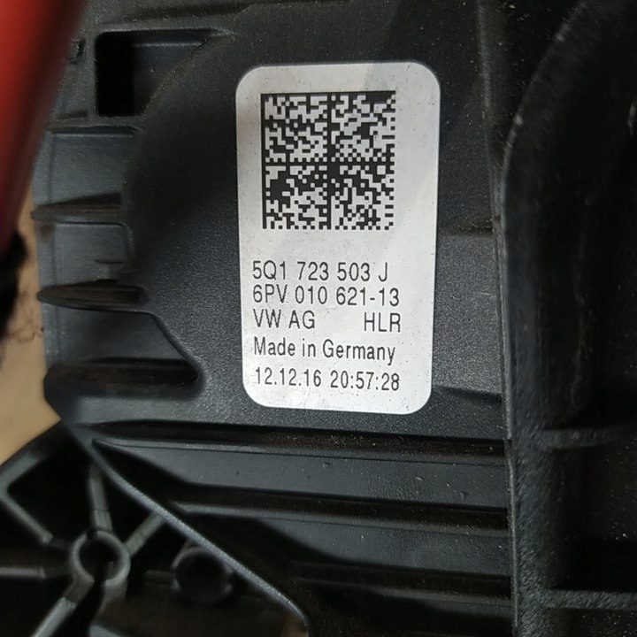 VW TOURAN 5T 15- GOLF VII ПЕДАЛЬ ГАЗА ТОРМОЗА АВТОМАТ 2.0 5Q1723503J, фото 3