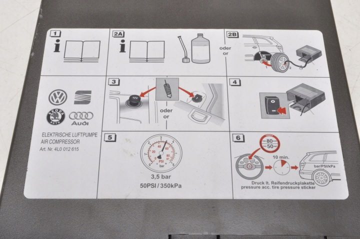 AUDI Q5 КОМПРЕССОР ВОЗДУХА 4L0012615, фото 2