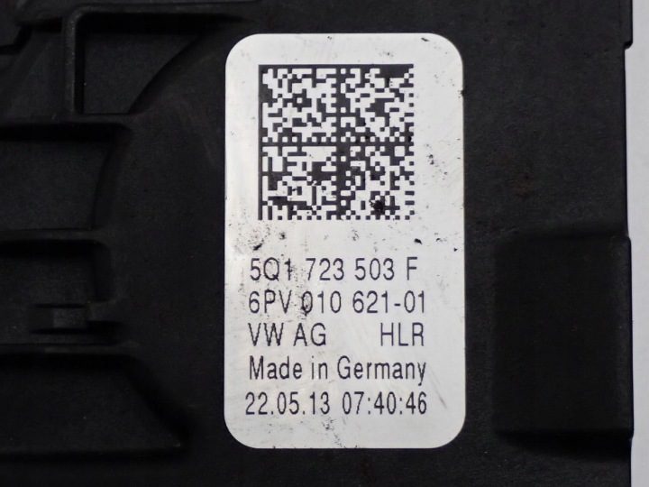 Педаль газа потенциометр европа 5Q1723503F Skoda Octavia III 5E 13 г., фото 5