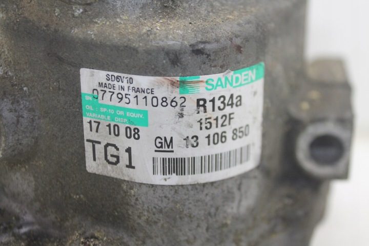 Насос компрессор кондиционера 13106850 Opel Corsa Agila 1.3 CDTI, фото 3