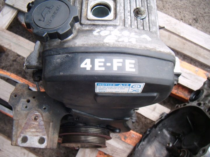 Toyota Corolla E11 97- 1.3 бензин двигатель без навесного 4EFE, фото 9