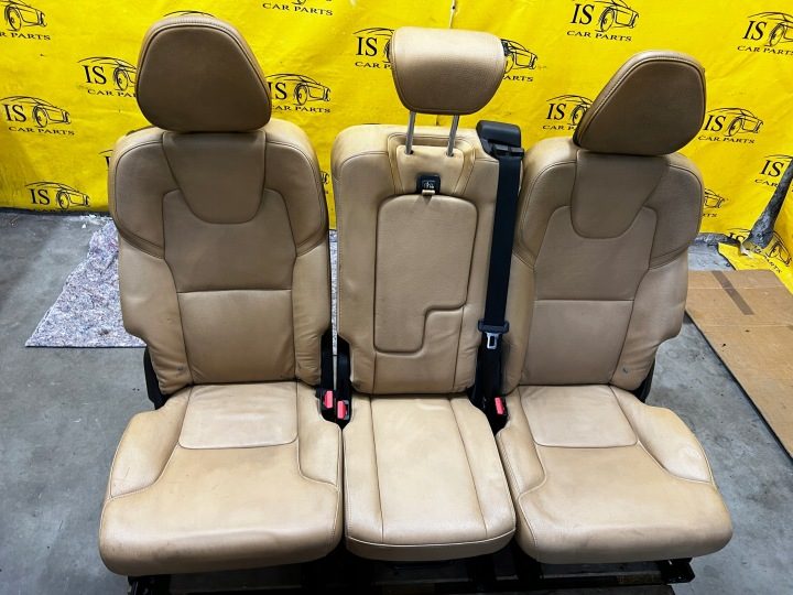 ПОДУШКА СИДЕНЬЯ СПИНКА ДИВАН КОЖА ЗАДНЯЯ 2 РЯД ISOFIX VOLVO XC90 II 2018 г., фото 6