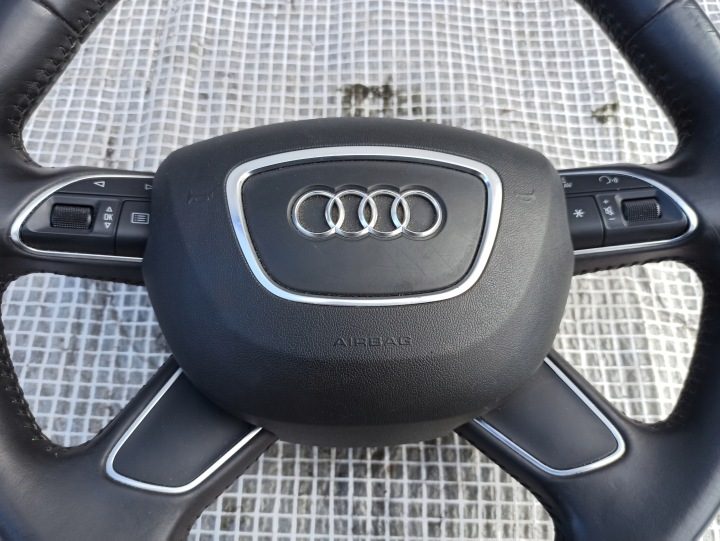 AUDI A6 C7 4G0 РУЛЬ КОЖАНЫЙ 4 RAMIENNA МУЛЬТИФУНКЦИОНАЛЬНЫЙ ПОДУШКА БЕЗОПАСНОСТИ, фото 5