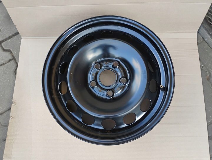 Штампованный диск Volkswagen OE 5Q0601027BQ FELGI123 6.5" x 16" 5x112 ET 46, фото 1