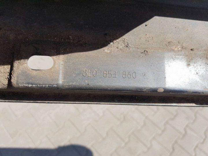 Audi A4 B7 04-07r накладка порога правая седан/универсал LX7L, фото 6