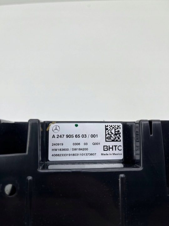 Mercedes GLB W247 панель регулировка обдува кондиционера A2479056503, фото 6