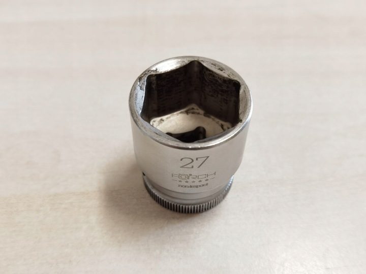 Насадка 1/2" 6-kątna FORCH 27 мм, фото 1
