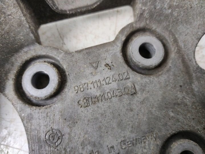 2007 Porsche Cayman 987 Крепление / Кронштейн глушителя 98711112402, фото 3