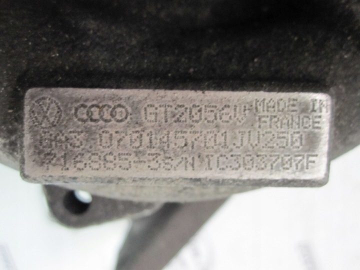 VW Touareg 2.5 TDI 174 л.с. BAC 08 г. турбокомпрессор 070145701J, фото 7