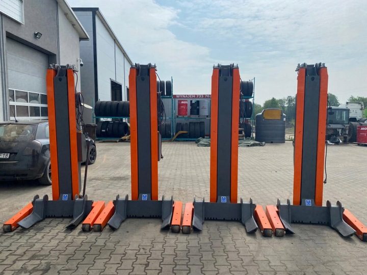 RAVAGLIOLI Mobilne колонки Alpha Серия 6 x 7,5T elektrohydrauliczne, фото 4