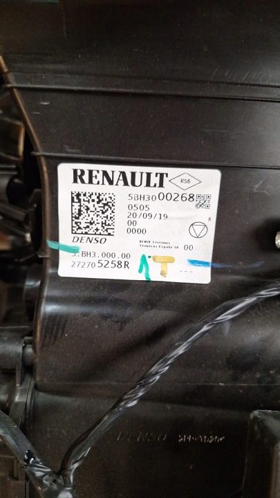 ОТОПИТЕЛЬ В СБОРЕ RENAULT CAPTUR II 272705258R, фото 9