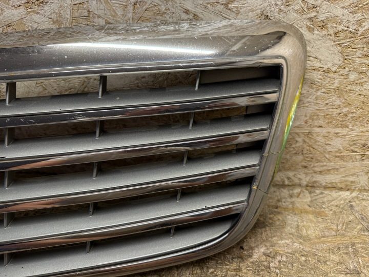 Решетка радиатора капота Mercedes E Класс W211 РЕСТАЙЛИНГ 06-09r OEM, фото 5