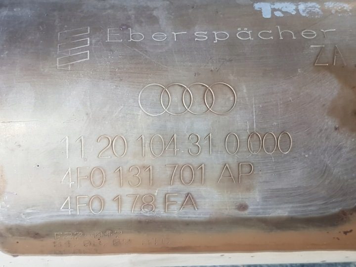 Катализатор правый / Audi A6 C6 / 2.4 - 2.8 - 3.2 / оригинал полный исправный, фото 3