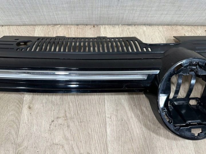 VW Golf 8 VIII решетка радиатора в сборе радар светодиоды 5H0853653B K82/GR775, фото 3