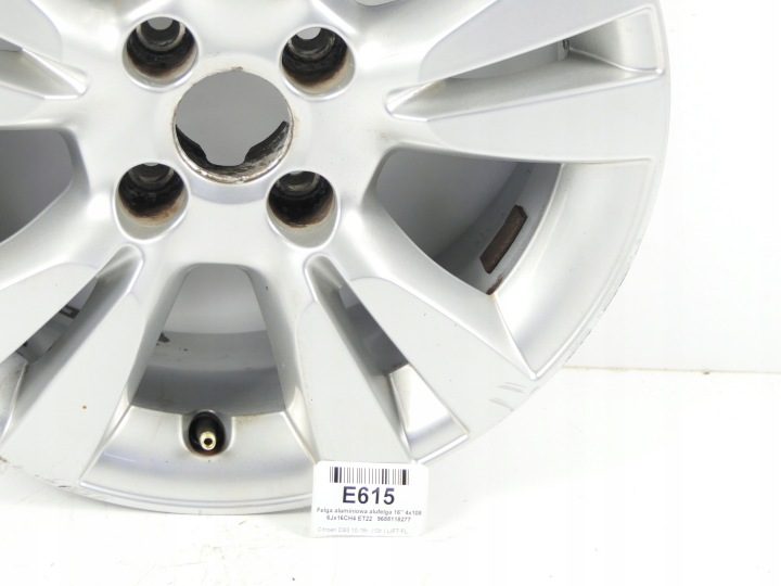 Литой диск Peugeot OE 9688118277 6.0" x 15" 4x108 ET -1, фото 5