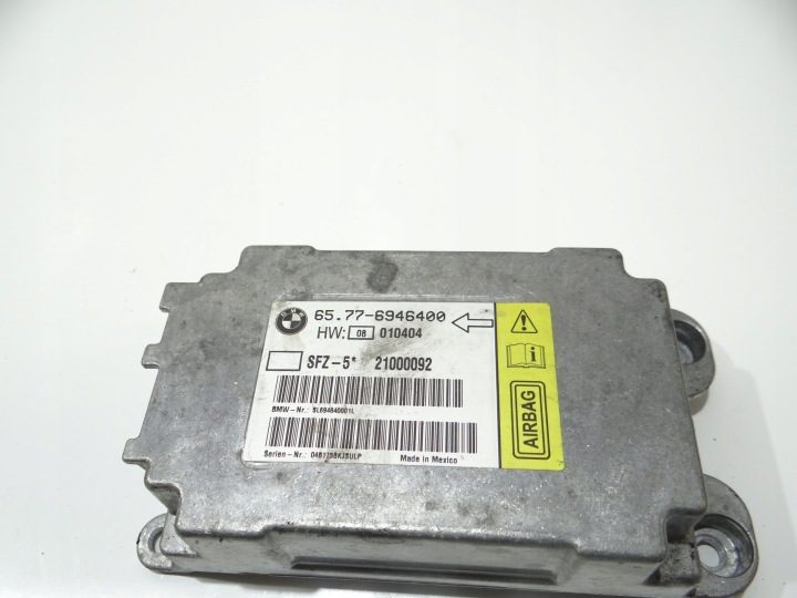 МОДУЛЬ ДАТЧИК AIRBAG ПОДУШЕК BMW E60 E61 6946400, фото 4