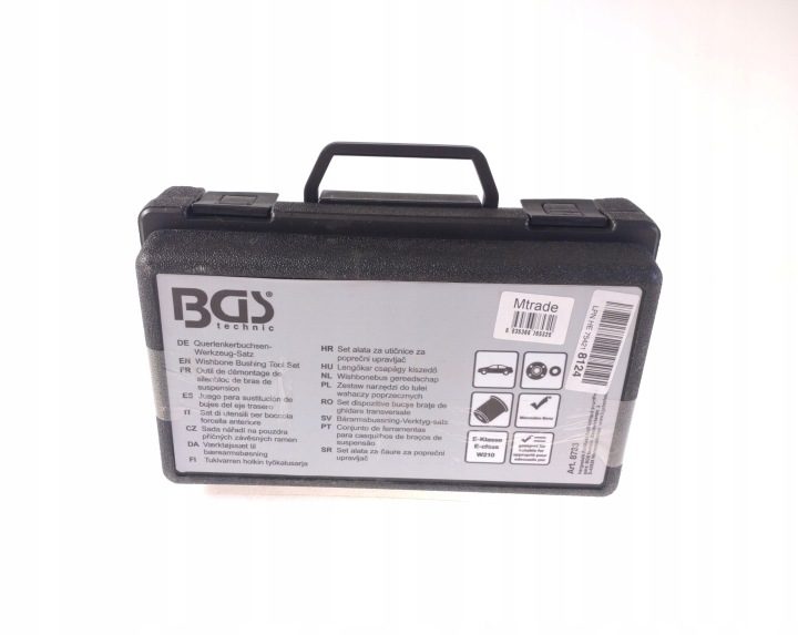 Комплект инструментов для втулок рычагов poprzecznych Mercedes-Benz W210, BGS 8733, фото 9