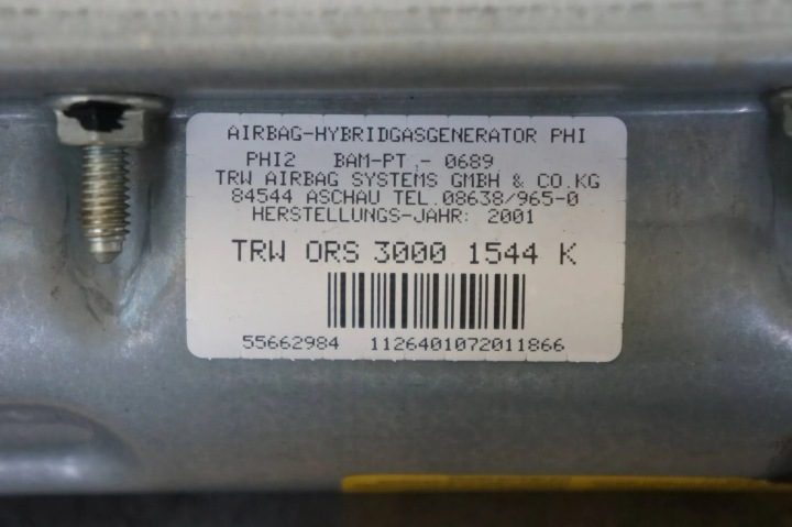 ПОДУШКА БЕЗОПАСНОСТИ AIRBAG ПАССАЖИРА FORD FOCUS MK1 ЕВРОПА - 30001544K, фото 5