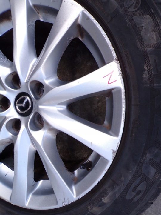 4× Литой диск Mazda OE 7.5" x 17" 5x114.3, фото 7