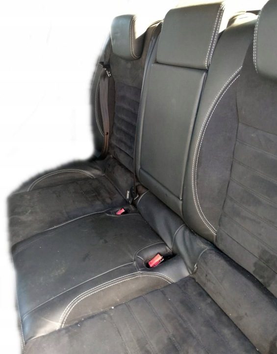 Renault Laguna III диван сиденье Drugiego Rzędu заднее универсал полукожа, фото 2