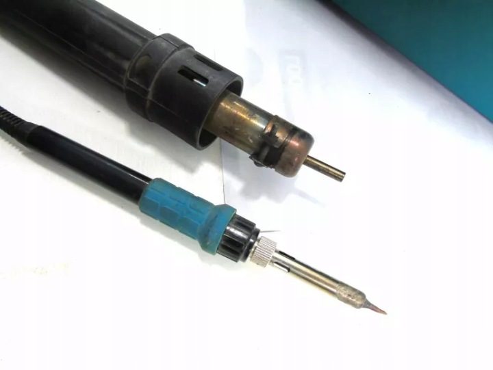 Станция паяльная Yihua 2w1 Hot-AIR T12 мощность 670 Вт maks. 480 °C, фото 9