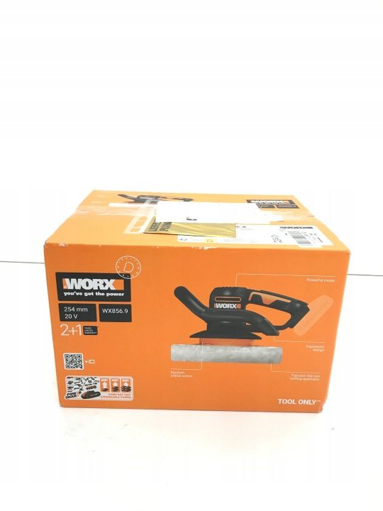 Полировальная машинка автомобильная аккумуляторная Worx WX856 20V - SOLO + 2 pady, фото 2