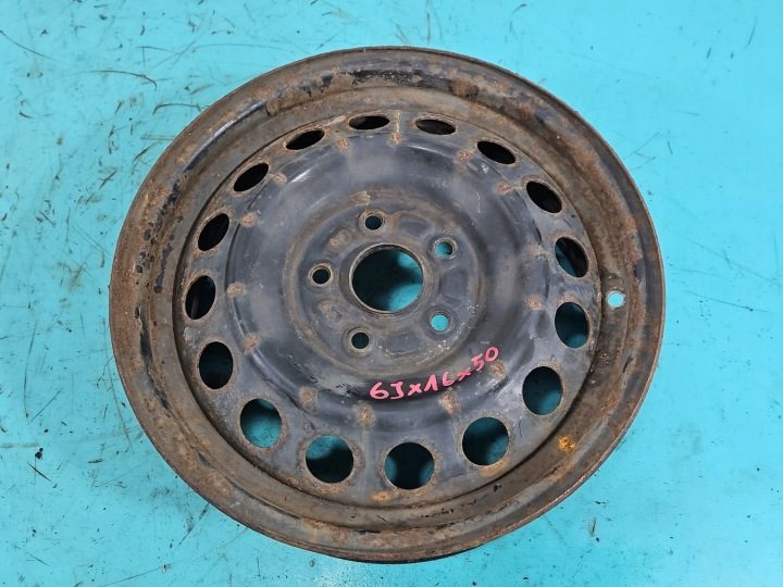 Штампованный диск Suzuki 6.0" x 16" 5x114.3 ET 50, фото 2
