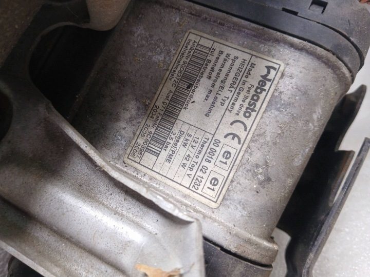 АВТОНОМНЫЙ ОТОПИТЕЛЬ WEBASTO THERMO TOP V ДИЗЕЛЬ VW TOURAN I, фото 3