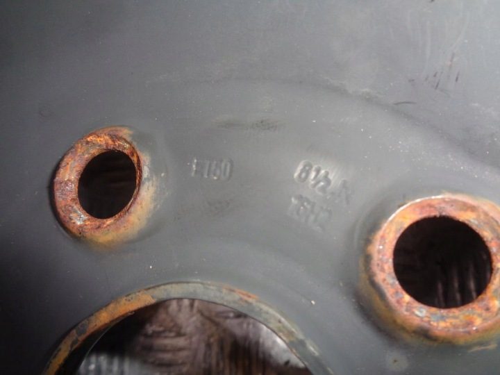 Штампованный диск Volkswagen 6.5" x 16" 5x112 ET 50, фото 3