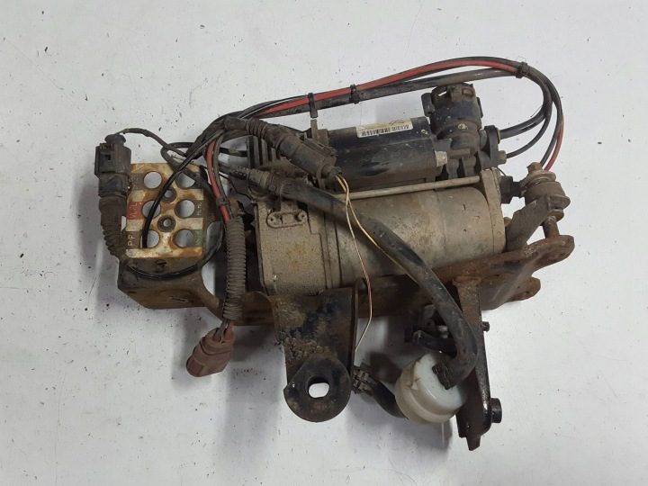 Audi A6 C6 4F рестайлинг 08-11r Allroad компрессор пневмоподвески, фото 2