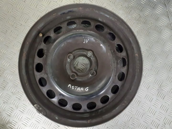 4× Штампованный диск Opel OE 6.0" x 15" 4x100, фото 2