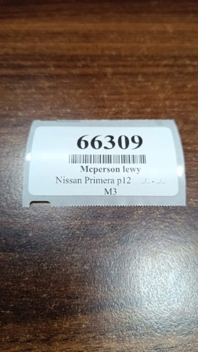 NISSAN PRIMERA P12 1.9 DCI СТОЙКА ЛЕВАЯ ПЕРЕДНЯЯ, фото 7