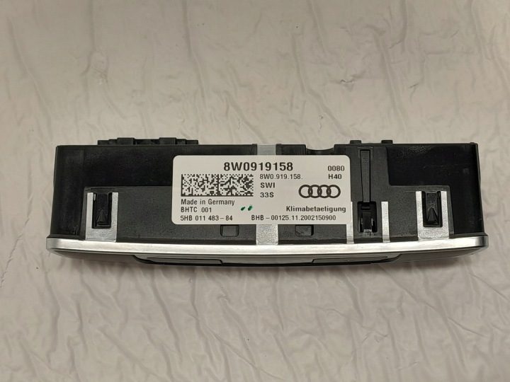 AUDI A4 B9 РЕСТАЙЛИНГ БЛОК УПРАВЛЕНИЯ КЛИМАТОМ ОБДУВА ЗАДНИЙ 8W0919158, фото 4