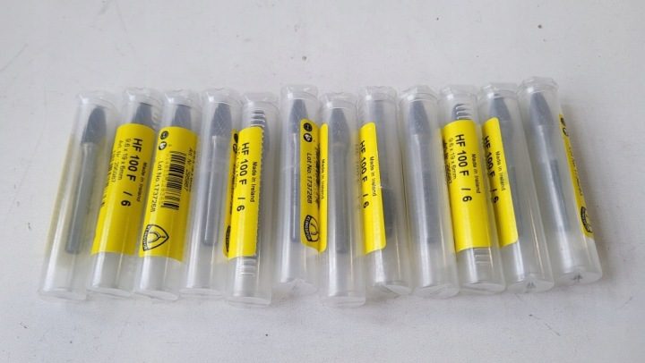 KLINGSPOR ШЛИЦЫ ДЛЯ МЕТАЛЛА HF 100 F FI=9,6x19mm TRZP, фото 1