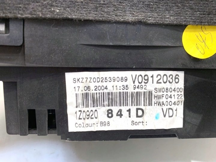 Щиток приборов Skoda Octavia II 1Z0920841D 2.0 140 л.с. 04-13, фото 6