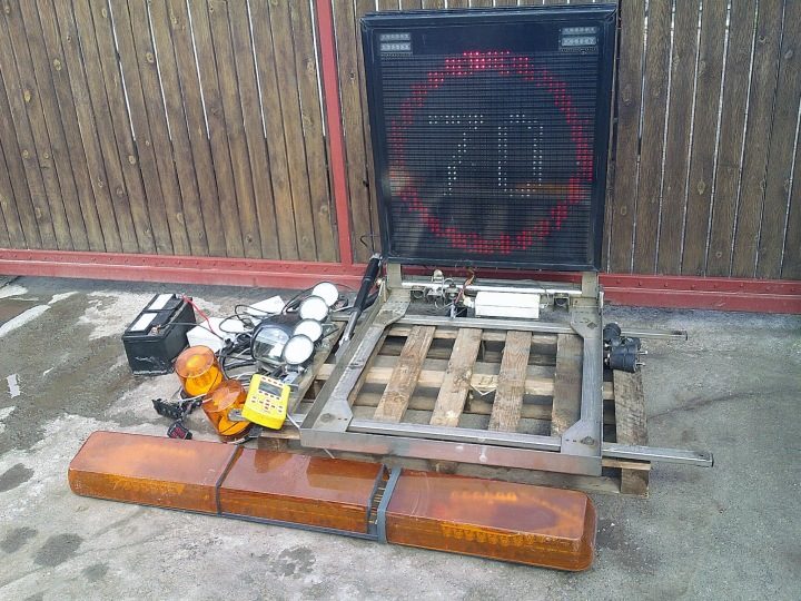 Подсветка сигнальная sygnalizacja дорожная компл. Nissen Basic Remote, фото 3