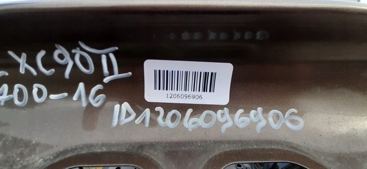 VOLVO XC90 II ЧЕТВЕРТЬ КУЗОВ ЗАДНИЙ КРЫЛО ПРАВОЕ ЛЕВОЕ 700-16, фото 7