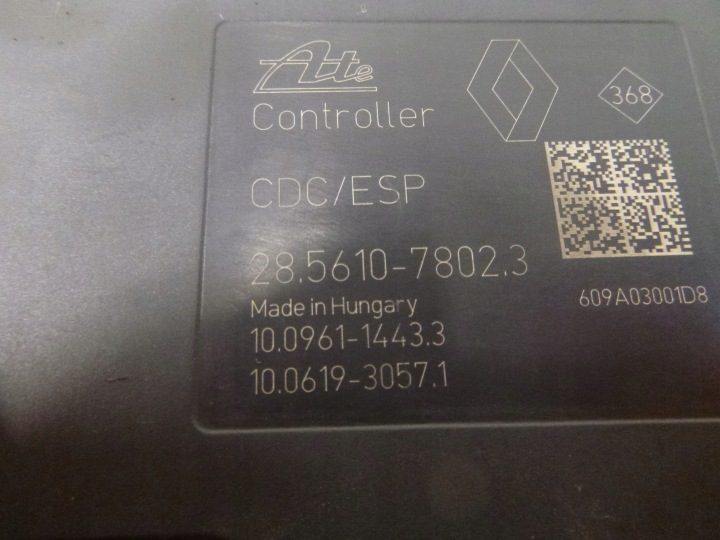 НАСОС ABS RENAULT LAGUNA III 3 476602071R 00.0403-166E.4, фото 8