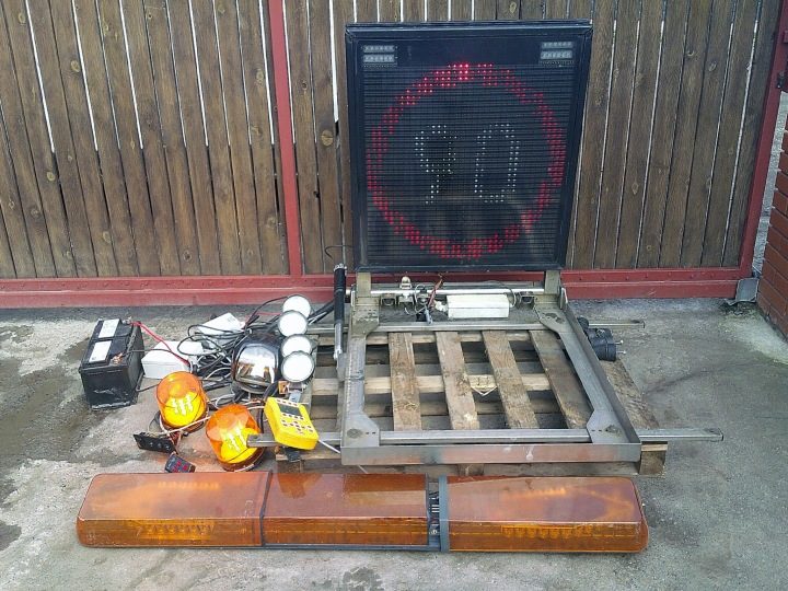 Подсветка сигнальная sygnalizacja дорожная компл. Nissen Basic Remote, фото 1
