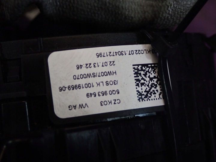 OCTAVIA III 3 13- ШЛЕЙФ ПОДРУЛЕВОЙ УЛИТКА AIRBAG 5Q0953549 10019383-05, фото 8