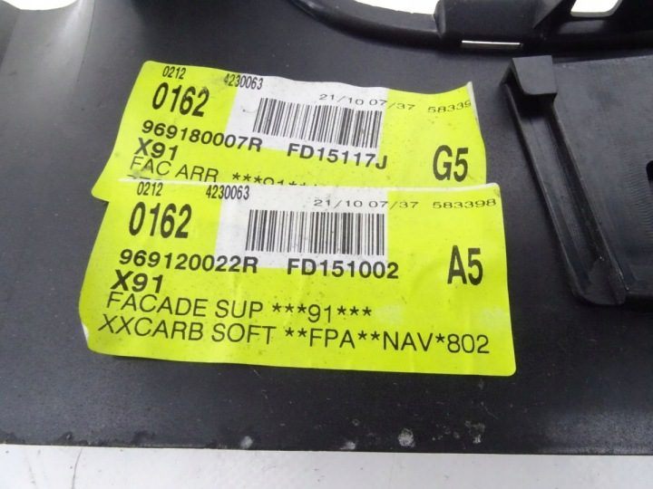 RENAULT LAGUNA III 07-15 ЦЕНТРАЛЬНЫЙ ТОННЕЛЬ ПОДЛОКОТНИК ЕВРОПА 969180007R, фото 5