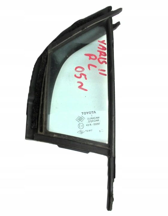 Стекло переднее левое двери Toyota Yaris II 5 дв., фото 1