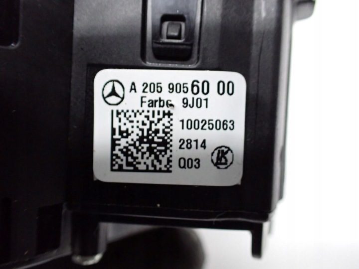 ПАНЕЛЬ ВЫКЛЮЧАТЕЛЬ СВЕТА ЕВРОПА A2059056000 MERCEDES C-КЛАСС W205 14 г., фото 5