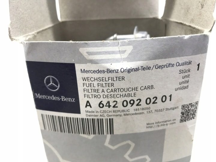 ТОПЛИВНЫЙ ФИЛЬТР MERCEDES 2.2 CDI A6420920201, фото 7