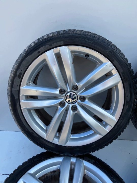 ДИСКИ КОЛЕСА VW PASSAT B7 R-LINE R18 8JX18'' ET44 3AA601025H 5 ШТУК, фото 4