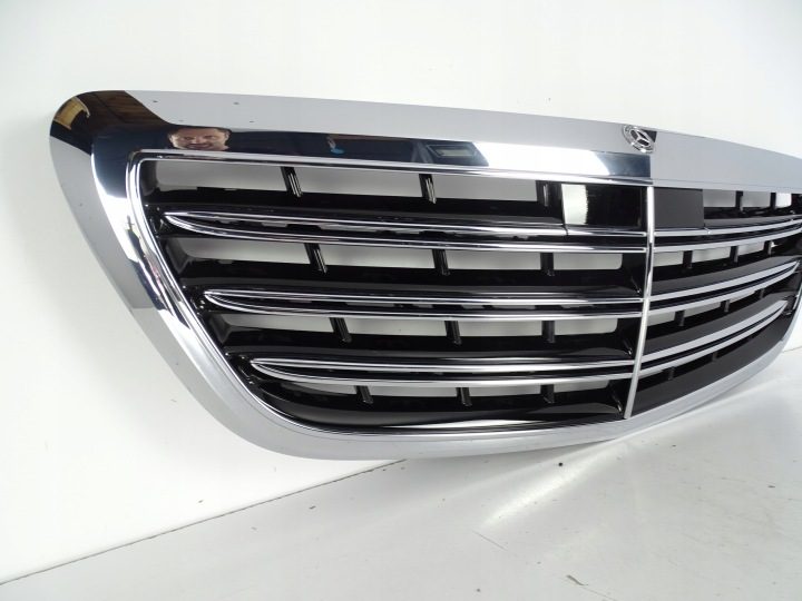 Решетка радиатора Mercedes S-класс 222 W222 Maybach рестайлинг, фото 2