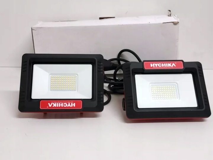 Фара budowlany LED с statywem Hychika 2 x 60 Вт, фото 2